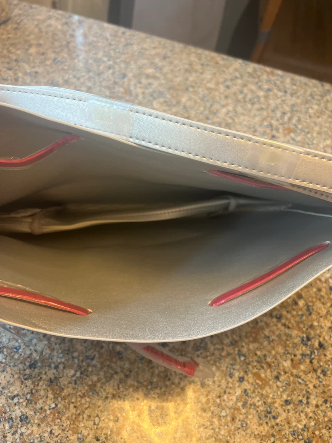 Issey Miyake Silver Tote Bag - photo 3