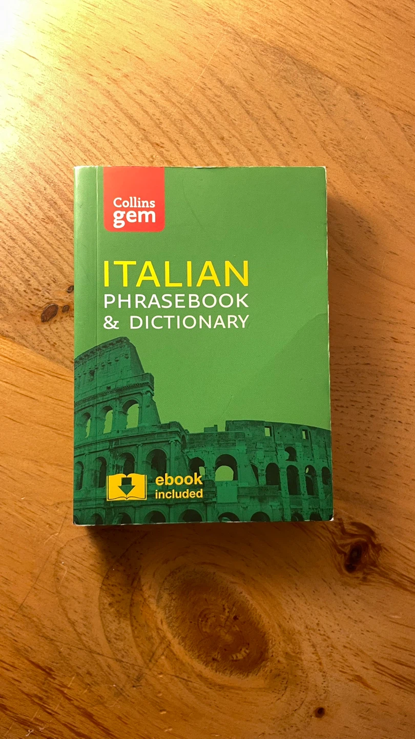 Collins Gem Italian Phrasebook & Dictionary