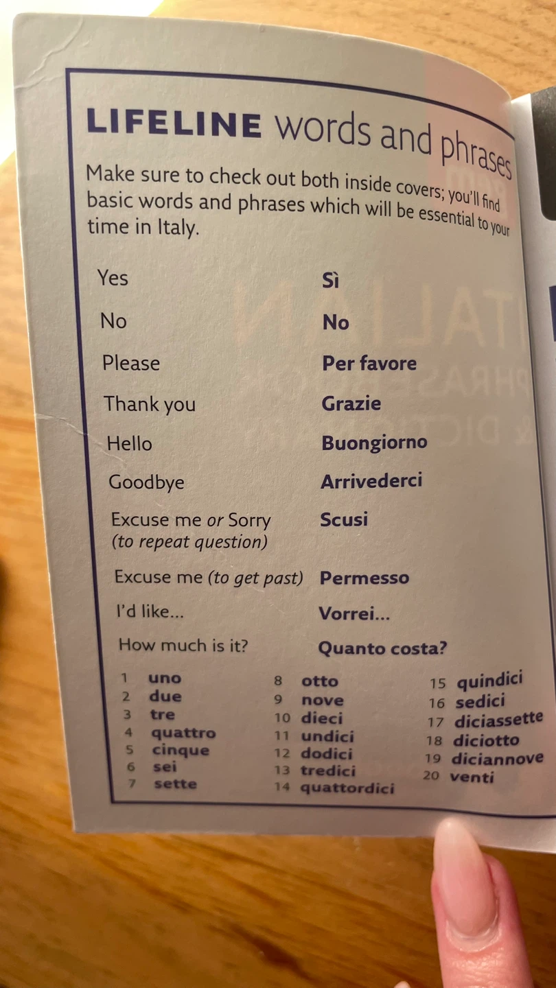 Collins Gem Italian Phrasebook & Dictionary - photo 2