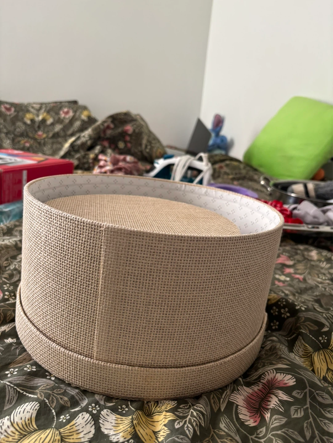 Set of 2 Round Storage Boxes - photo 2