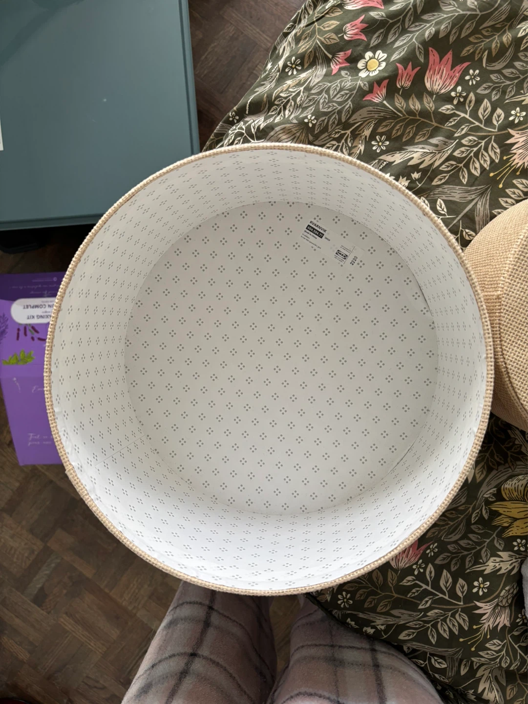 Set of 2 Round Storage Boxes - photo 5