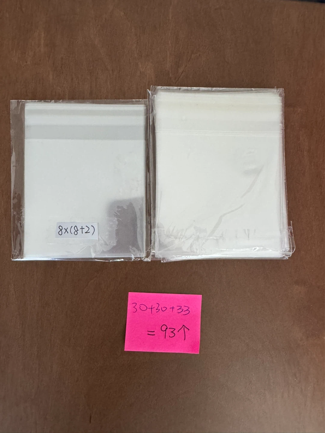 Moving sales- must go Clear bags for packaging