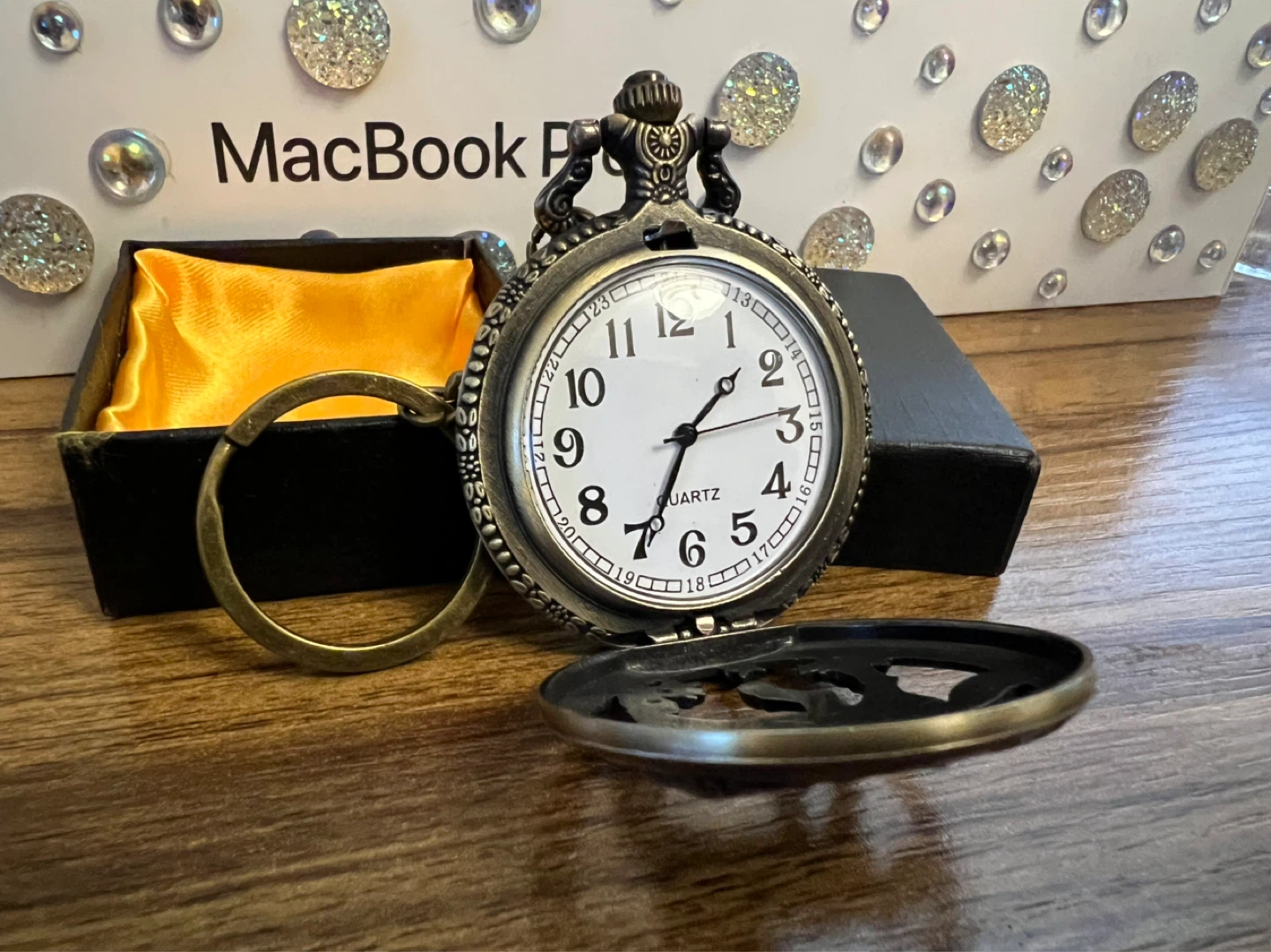 Pocket Watch with Horse Design - photo 4