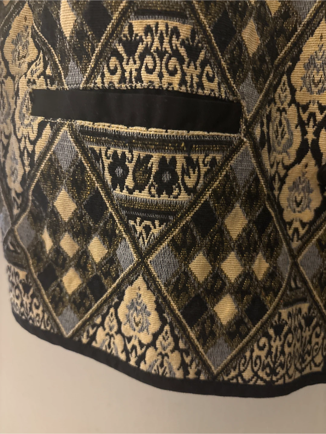 Women's Brocade Pattern Blazer - photo 4