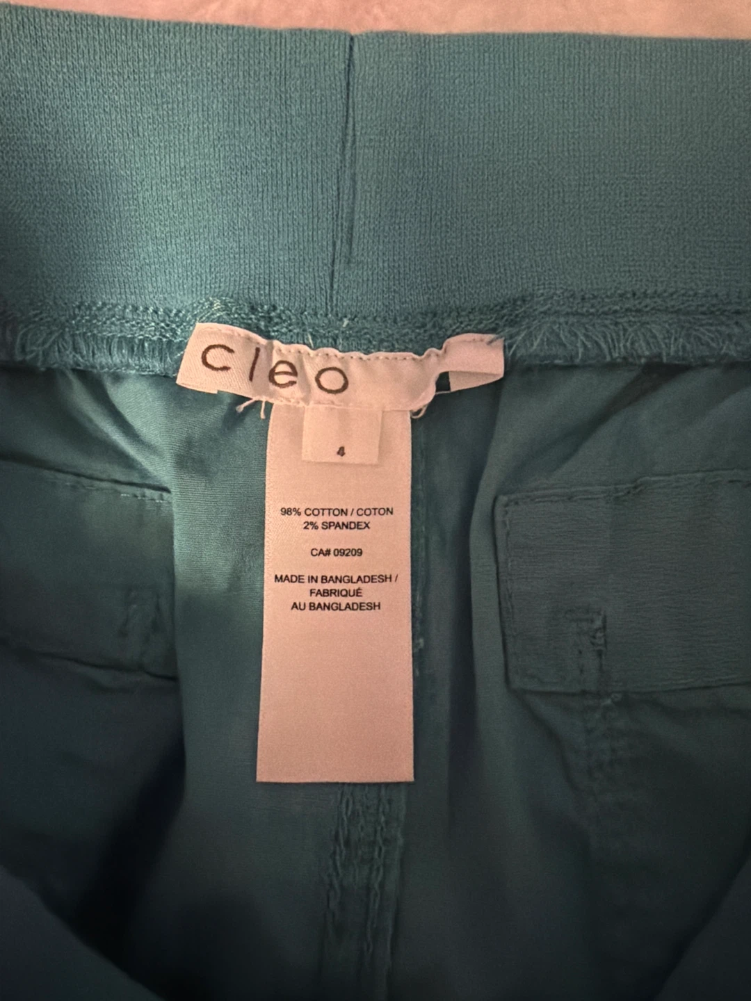 New Cleo Women's Teal Skirt Size 4 - photo 3