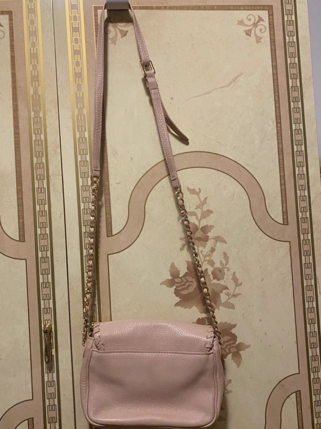 Tory Burch Pink Leather Crossbody Bag with Chain Strap - photo 5