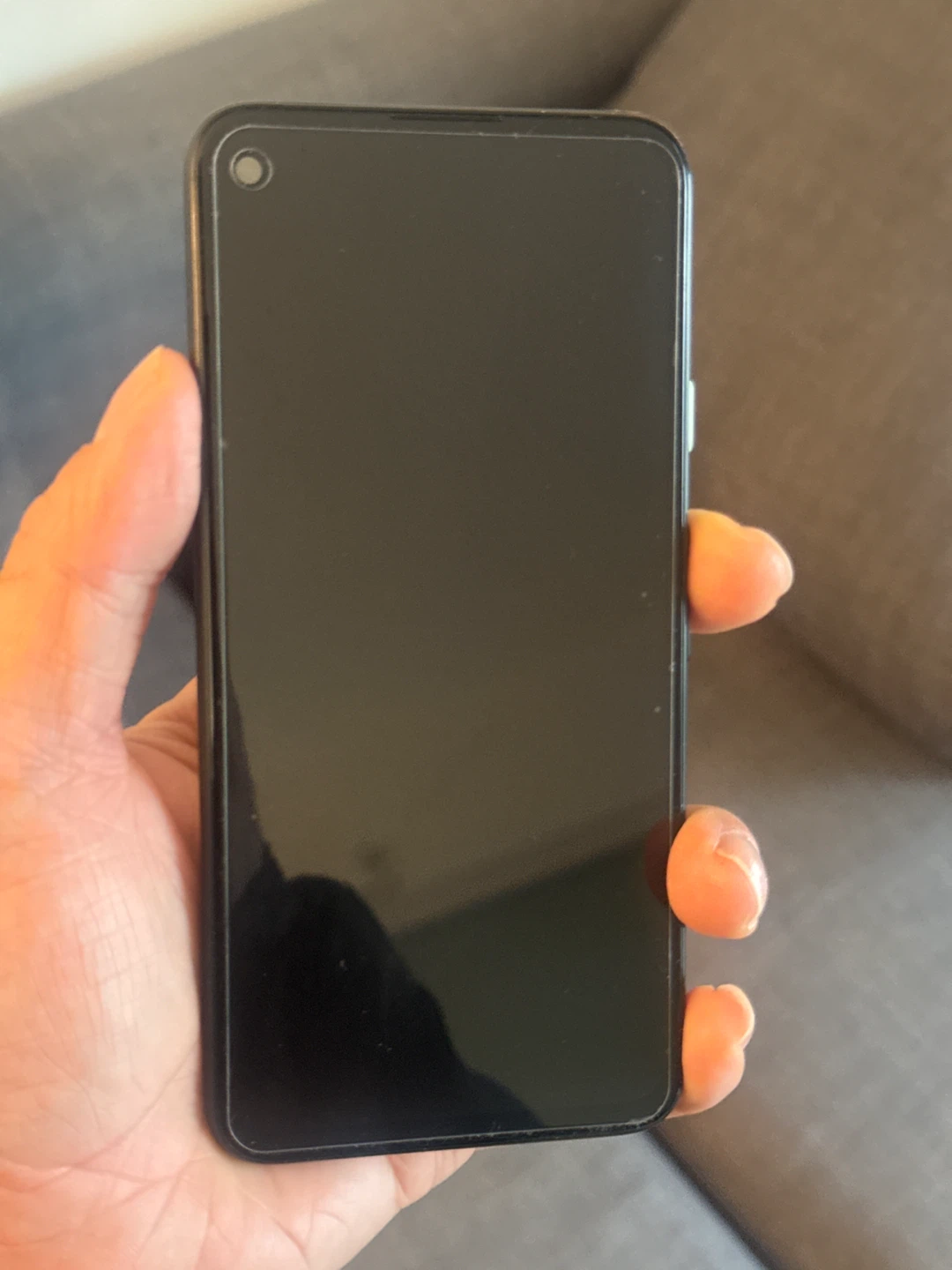 Google Pixel 4a Smartphone with Case