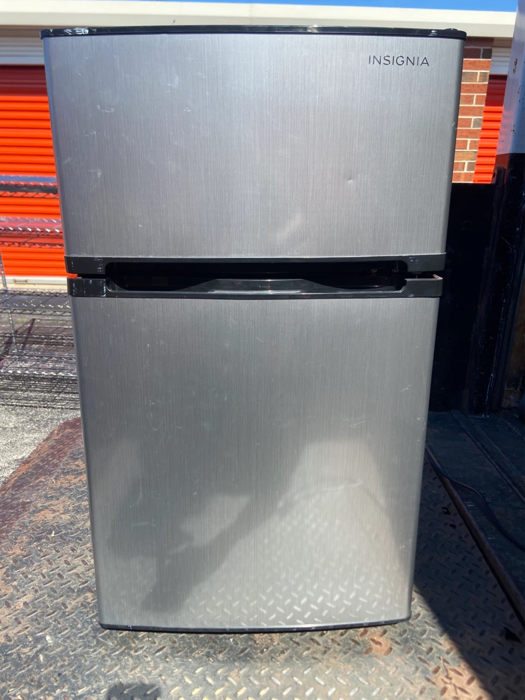 Insignia™ - 3.1 Cu. Ft. Mini Fridge with Top Freezer - photo 5