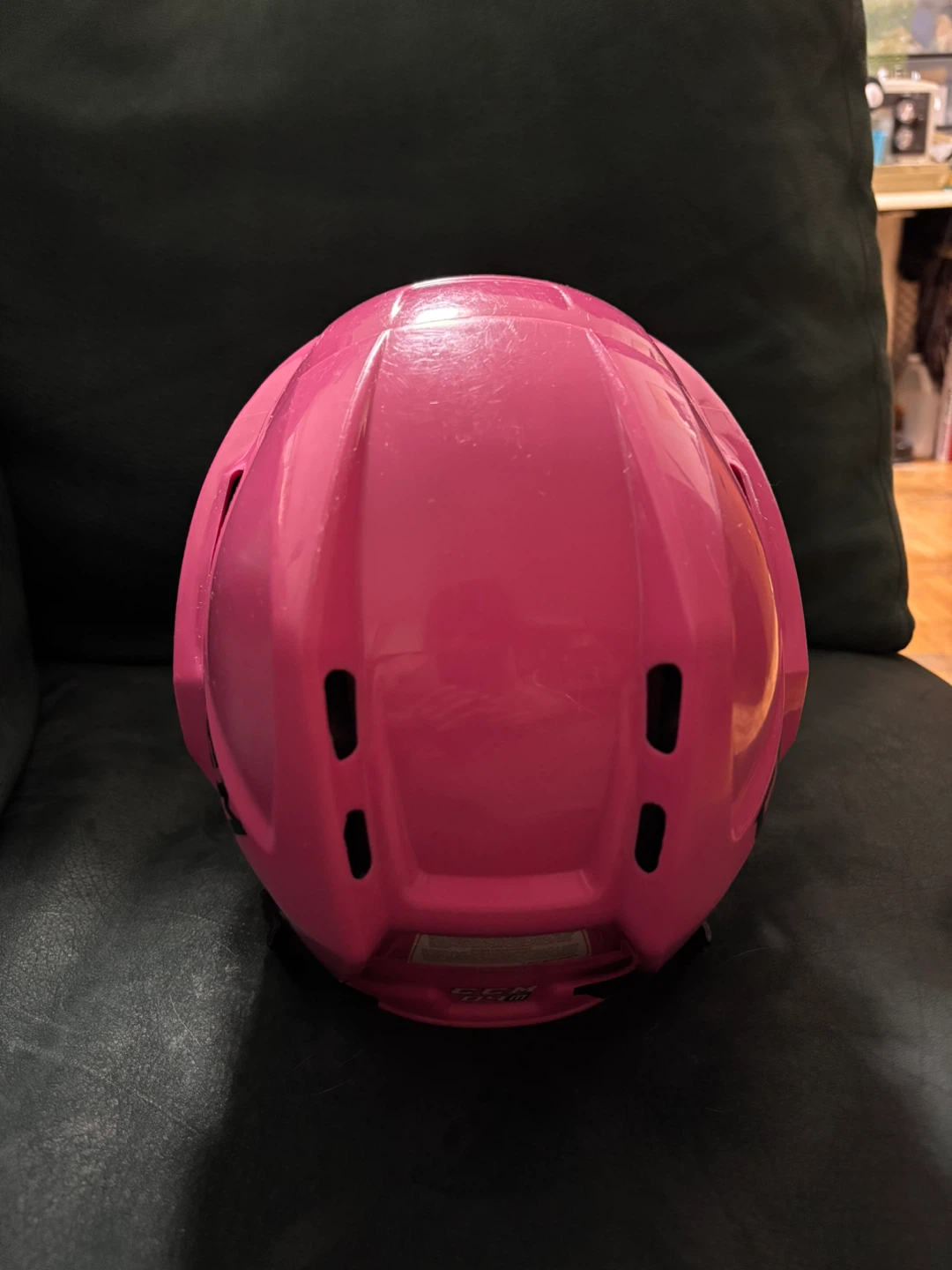 CCM Pink Hockey Helmet with Cage - photo 3