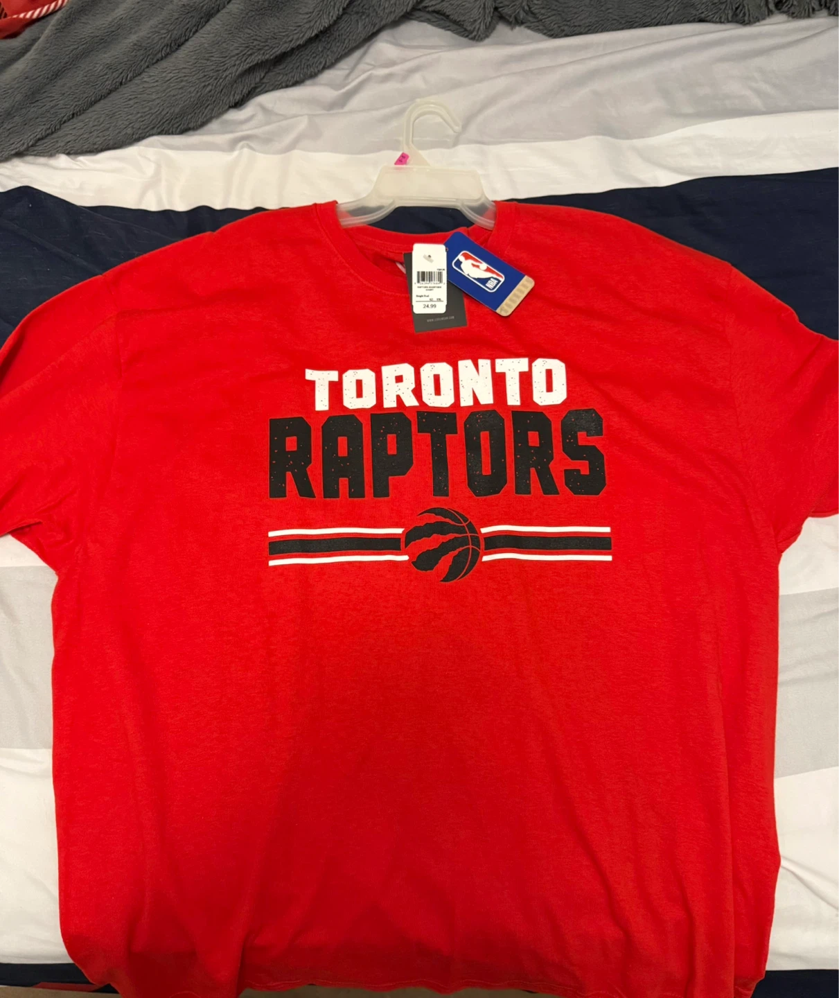 Toronto Raptors Red T-Shirt Size 2XL