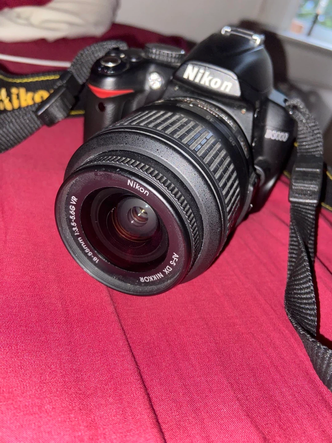 Nikon D3000 DSLR Camera with 18-55mm Lens