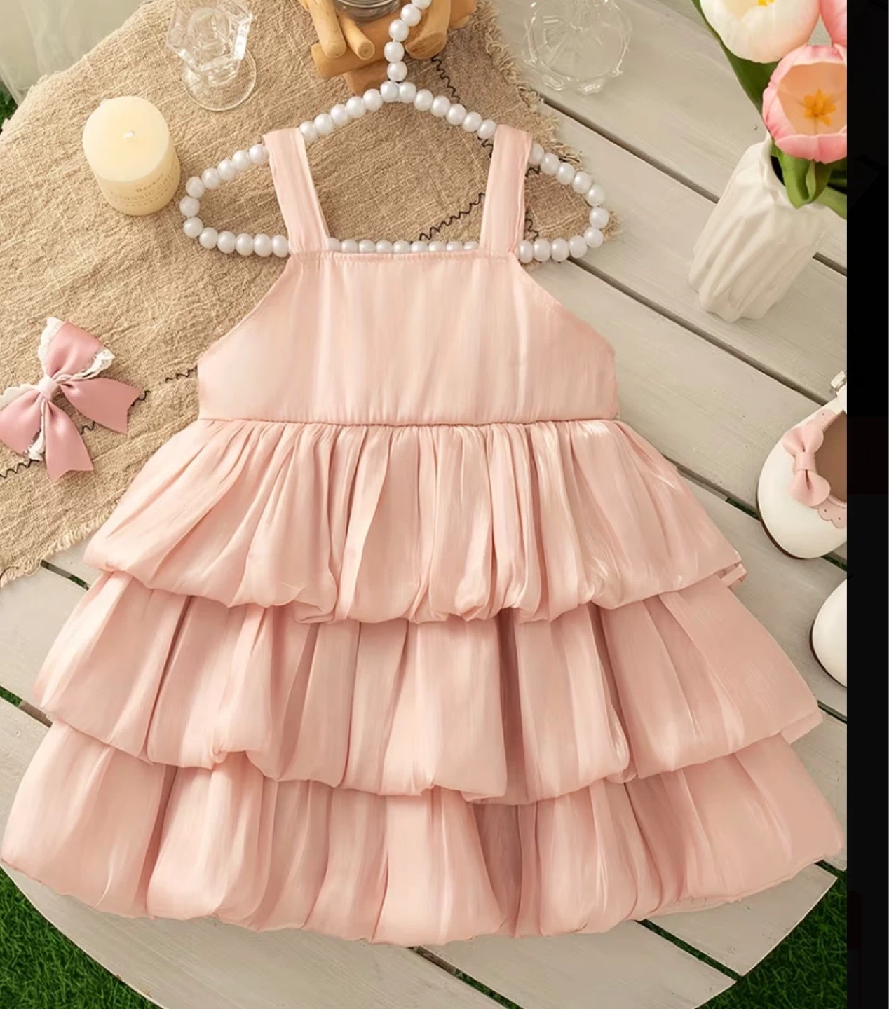 🎀 Elegant Baby Girl Party Dress – Princess Style 🎀 - photo 2