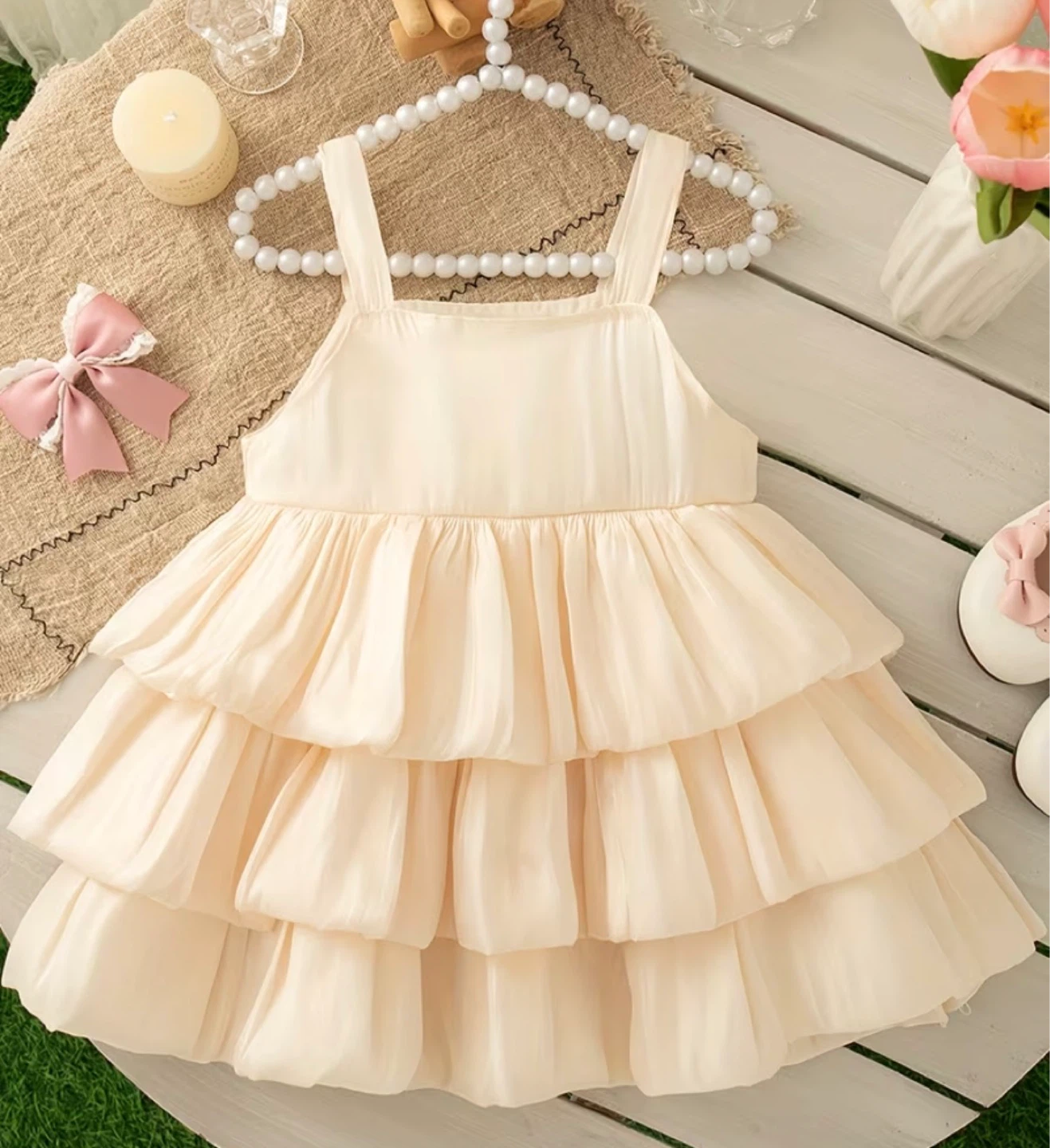 🎀 Elegant Baby Girl Party Dress – Princess Style 🎀 - photo 4
