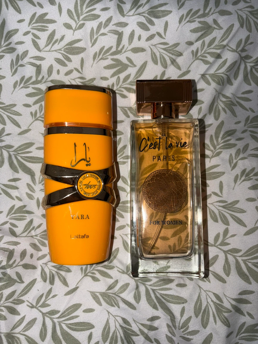 Lattafa Yara Eau de Parfum and C'est la Vie Paris For Women