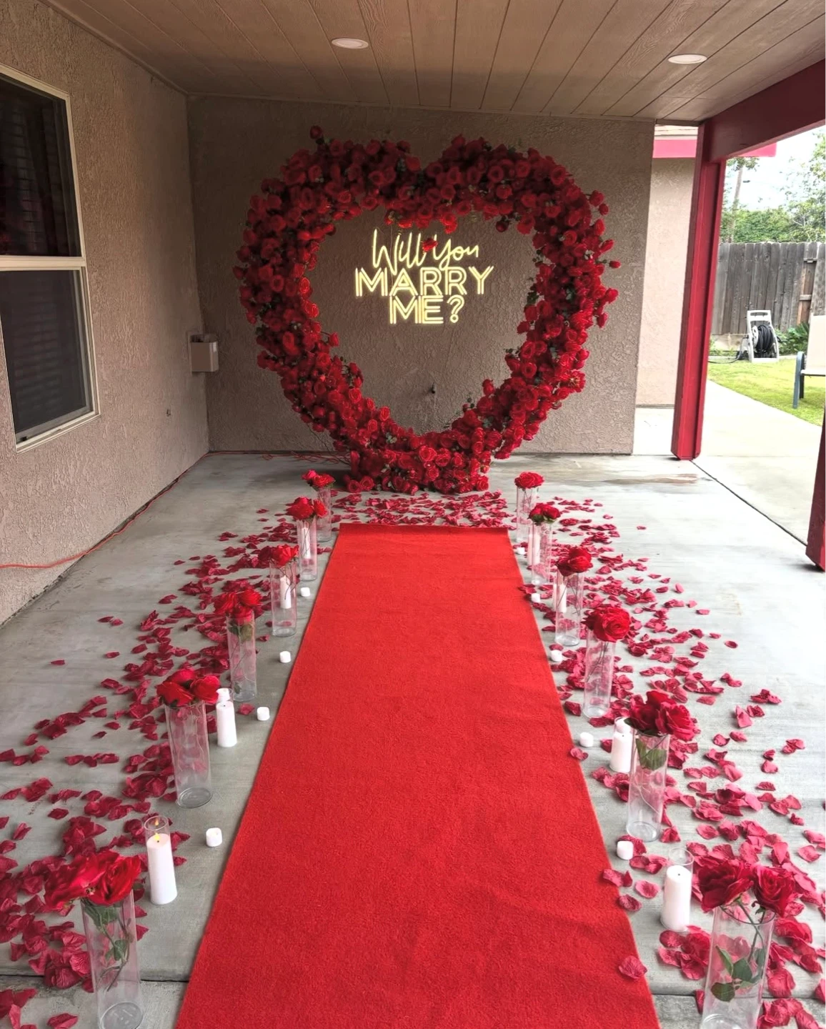 Complete Romantic Proposal Decor & Setup Services 🌹 - photo 4
