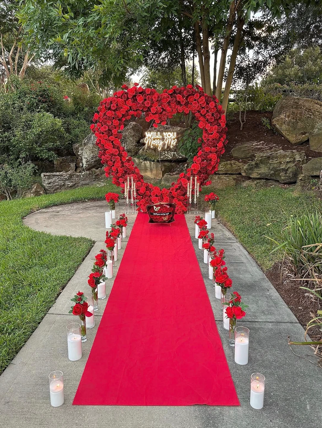 Complete Romantic Proposal Decor & Setup Services 🌹 - photo 3