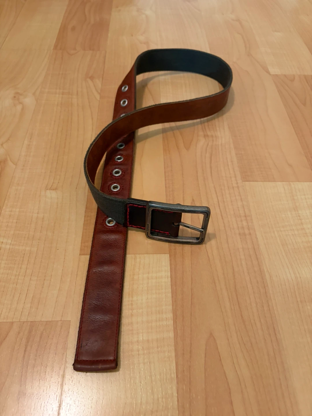 TOUGH Reversible Unisex Leather Belt - photo 3