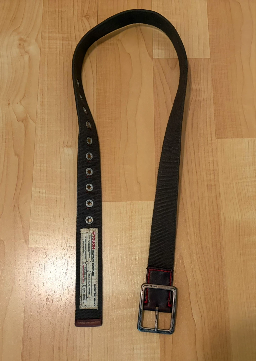 TOUGH Reversible Unisex Leather Belt - photo 5