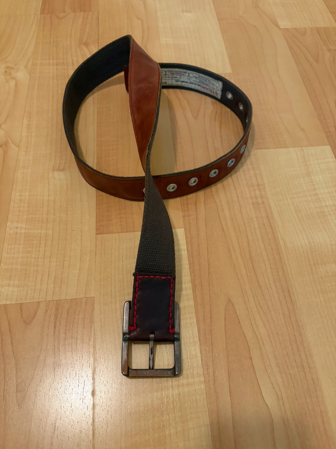TOUGH Reversible Unisex Leather Belt - photo 2