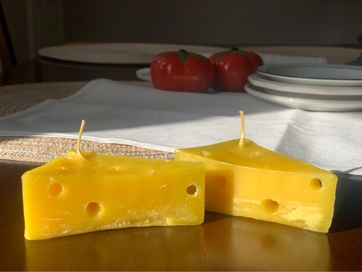 Handcrafted Cheese Candles (non scented) - photo 2