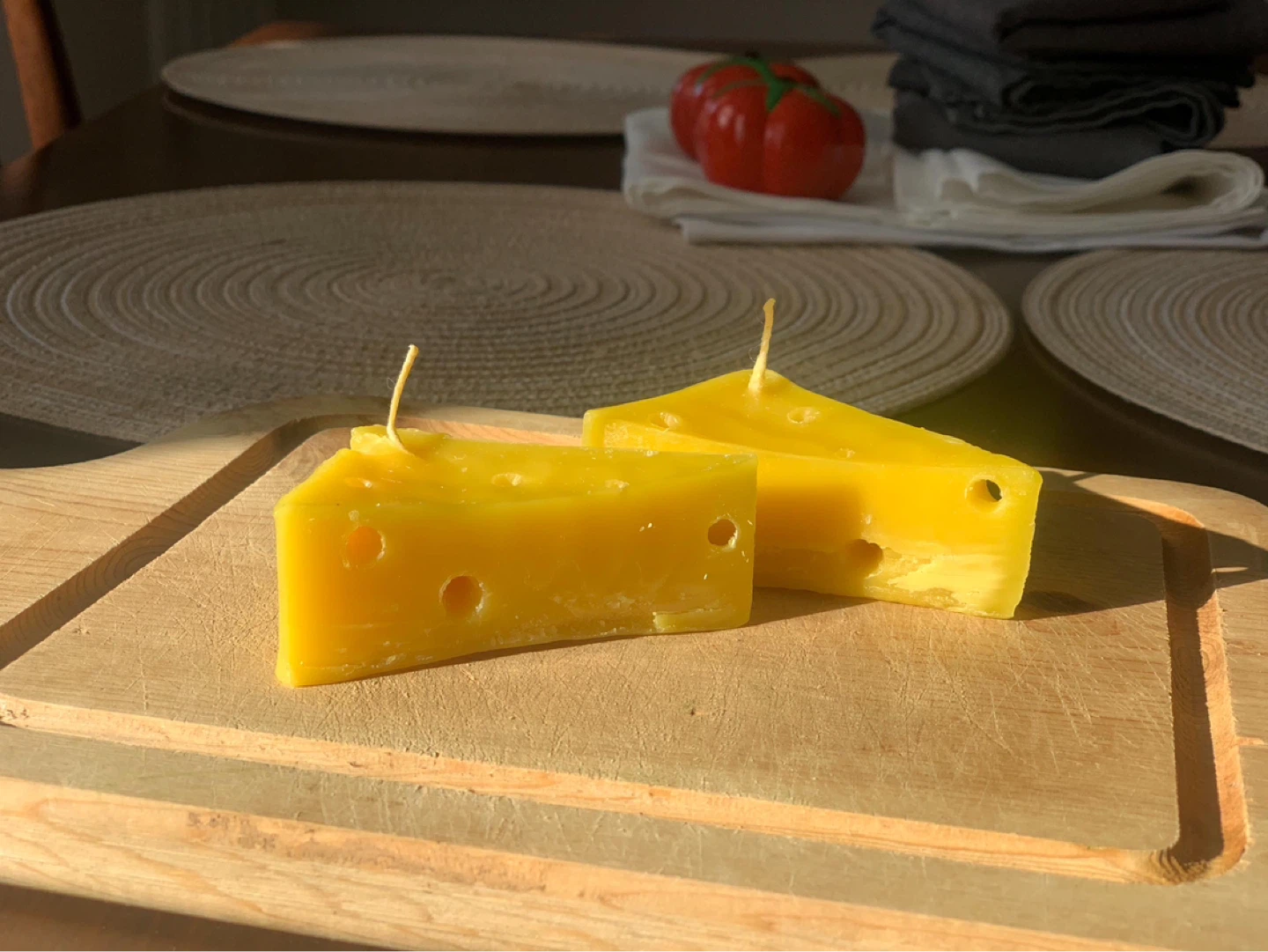 Handcrafted Cheese Candles (non scented) - photo 3
