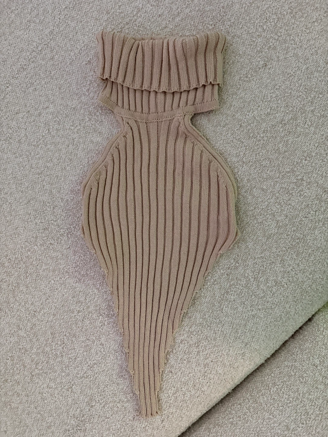 Ribbed Knit Halter Top - photo 2
