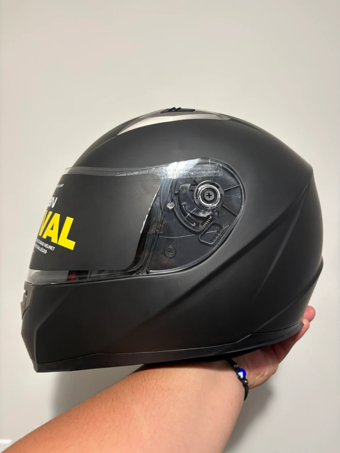 VCAN Rival Lightweight Full Face Road Helmet - photo 2