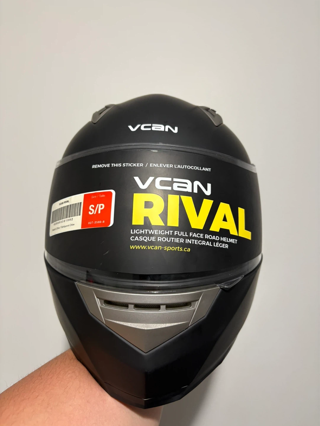 VCAN Rival Lightweight Full Face Road Helmet