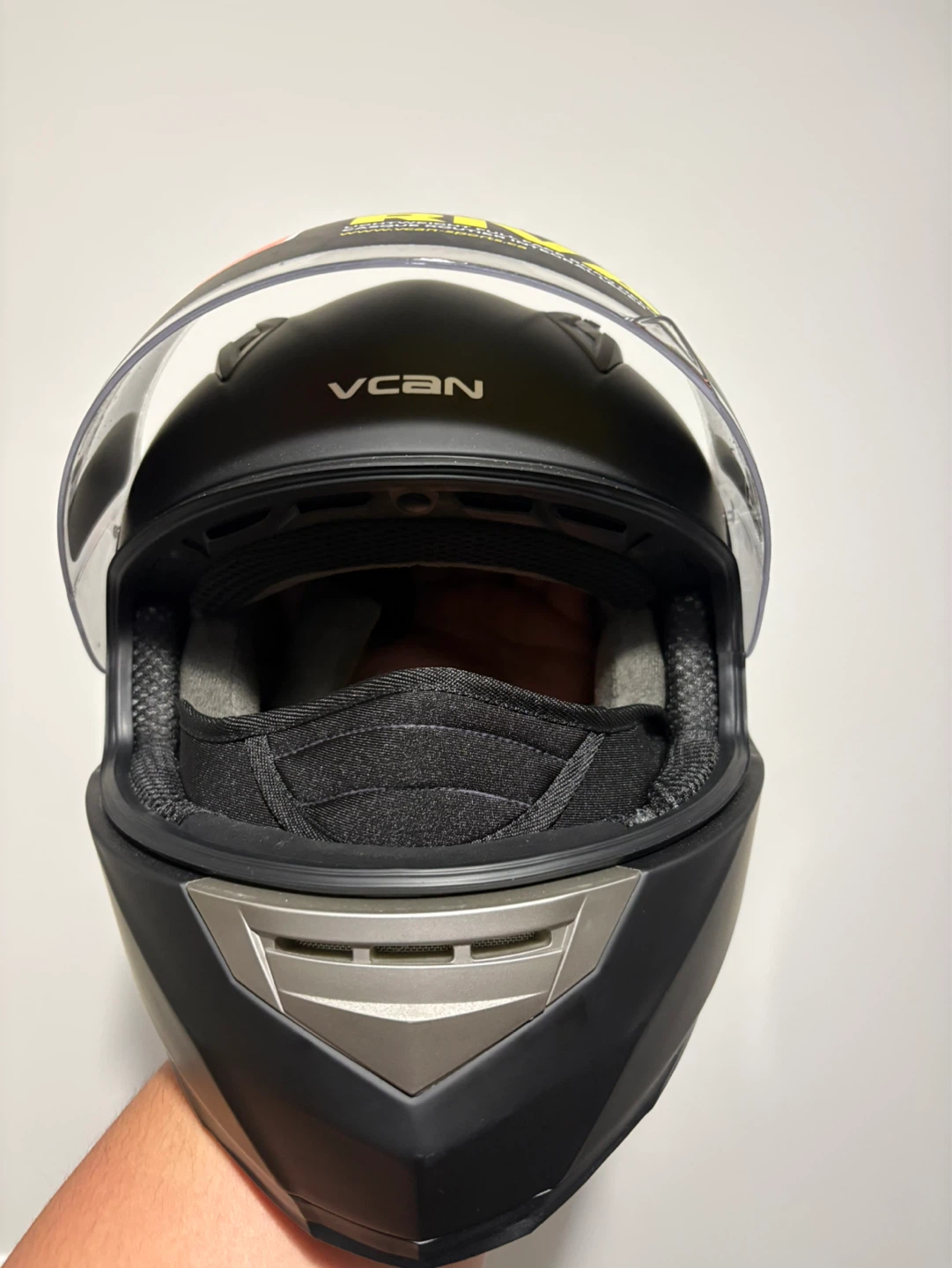 VCAN Rival Lightweight Full Face Road Helmet - photo 4