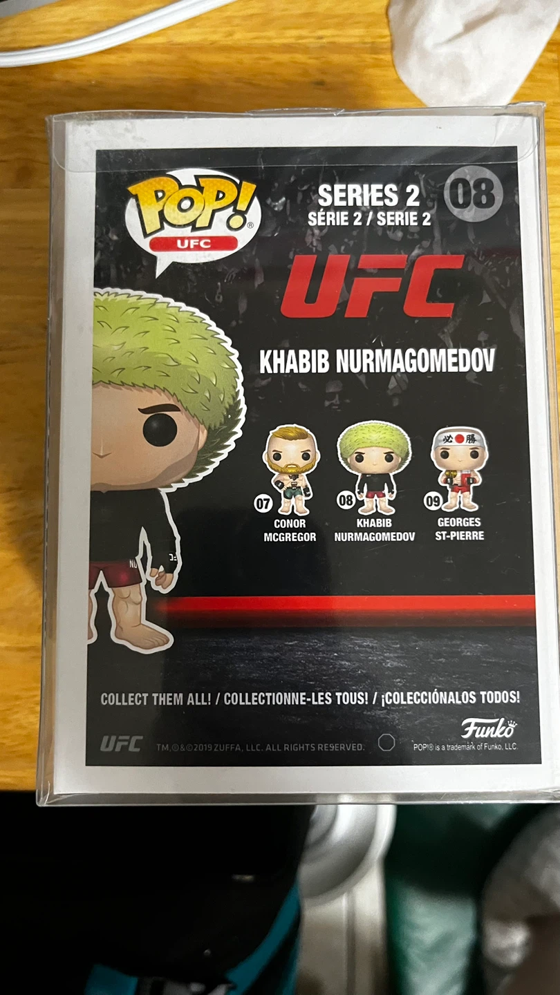 Funko Pop! UFC Khabib Nurmagomedov #08 Vinyl Figure - photo 4