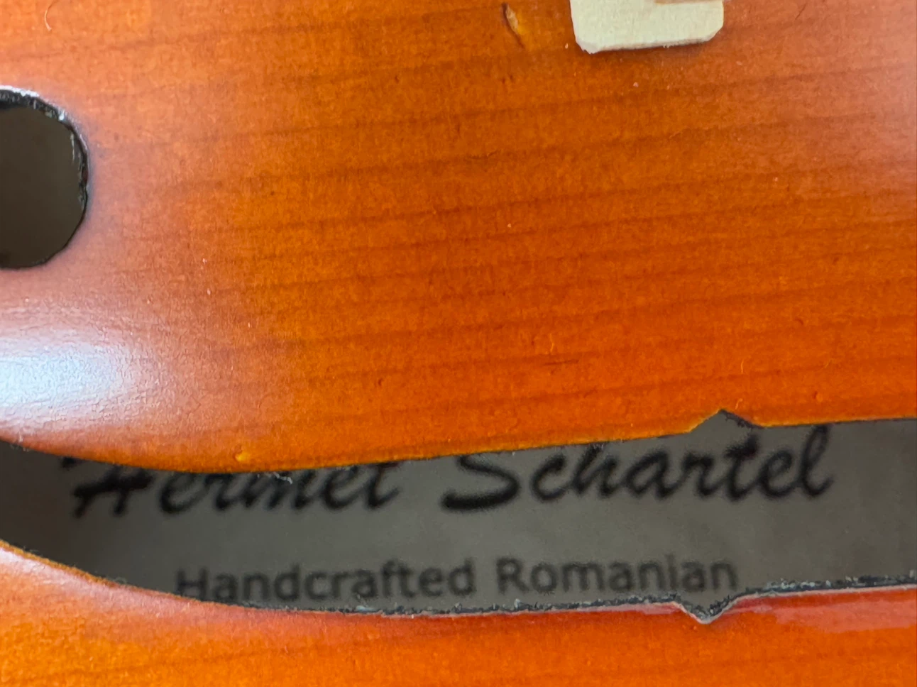 Hermet Schartel Violin with Case and Bow - photo 4