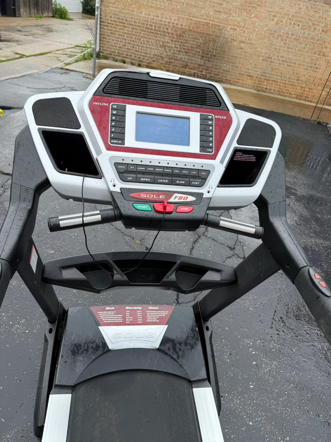 Sole F80 Treadmill . $350.00 Or best offer. - photo 3