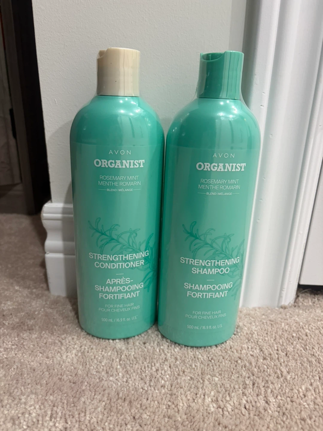 Organist Rosemary Mint Strengthening Shampoo & Conditioner Set
