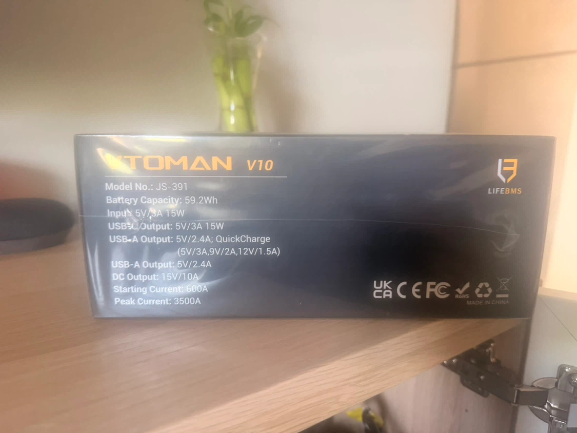 Vtoman V10 Jump Starter JS-391 - photo 2