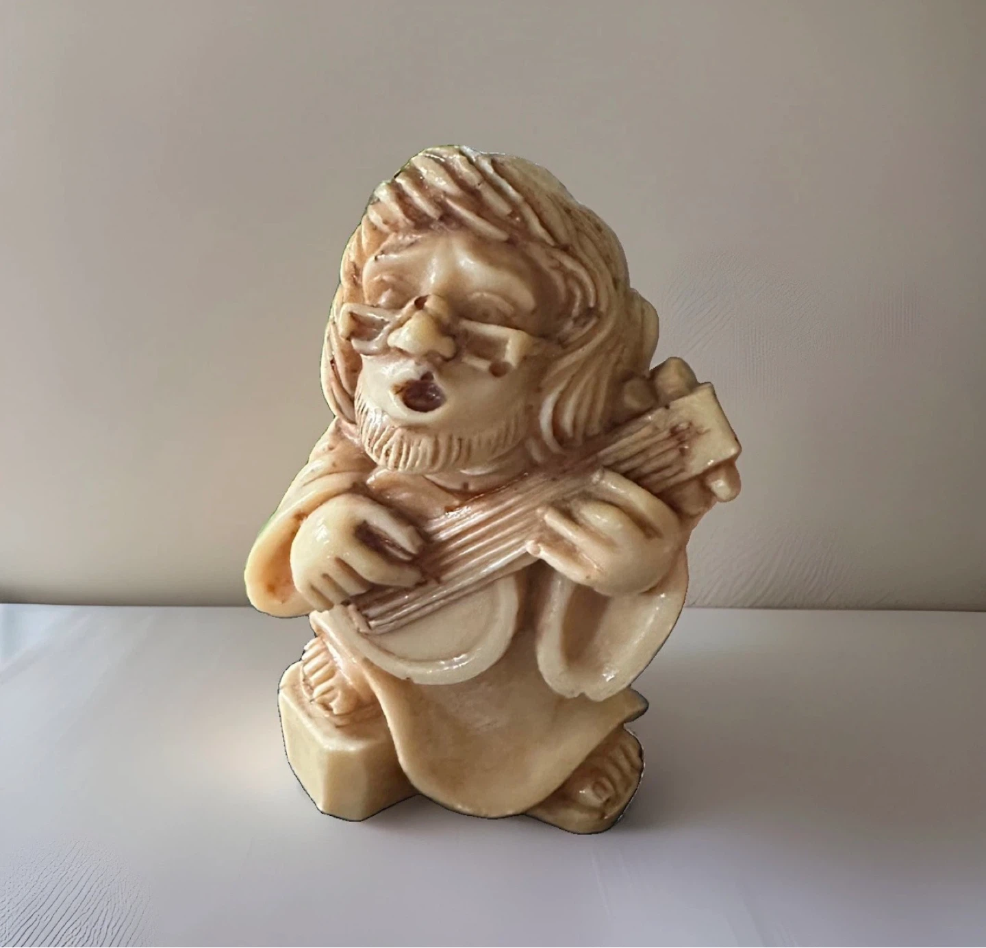 Musical Monk Figurine by Gino Ruggeri 1970s - photo 3