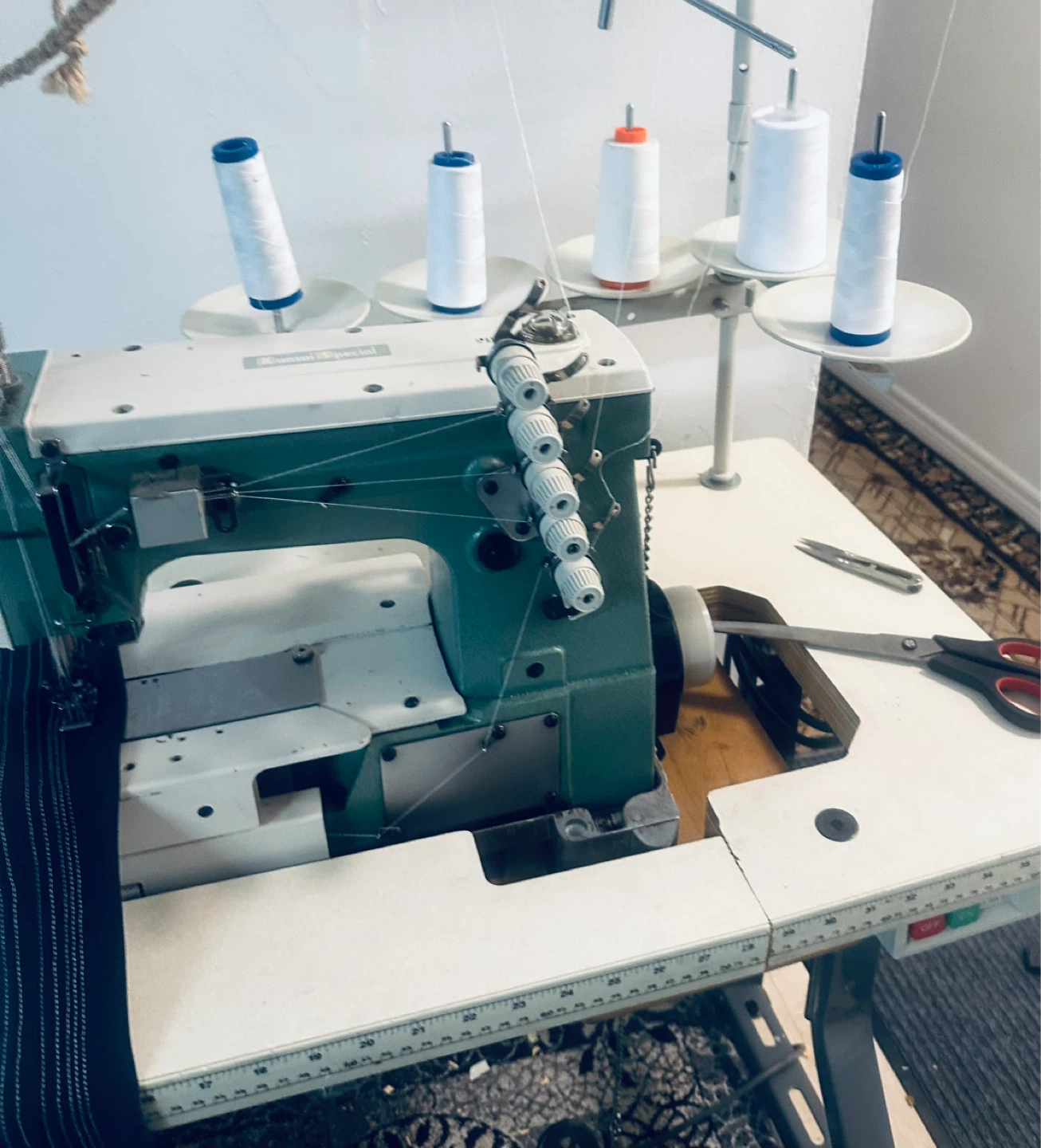 Industrial Serger Sewing Machine - photo 2