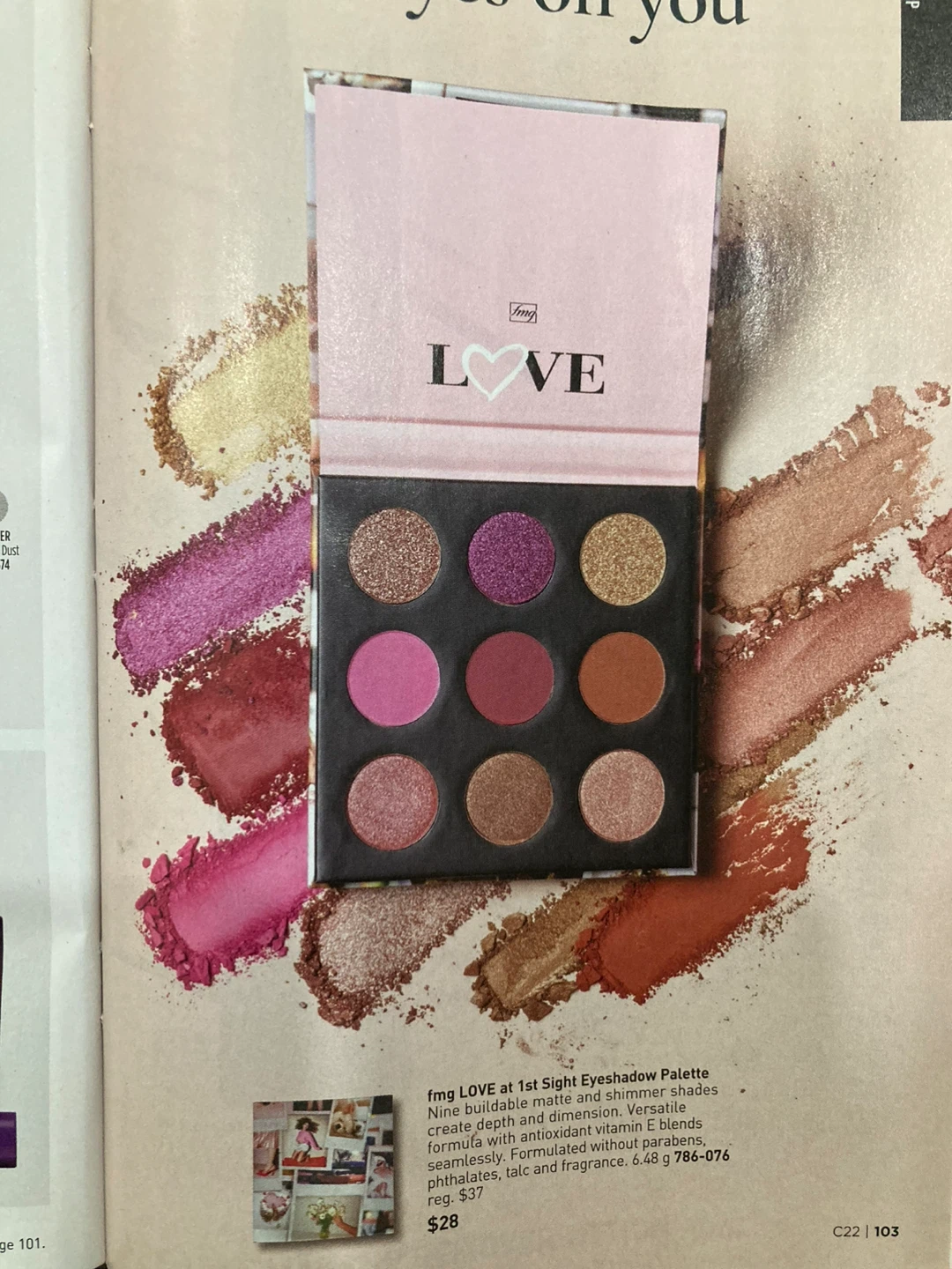 fmg LOVE at 1st Sight Eyeshadow Palette