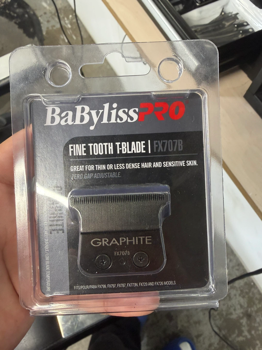 Babyliss graphite blade