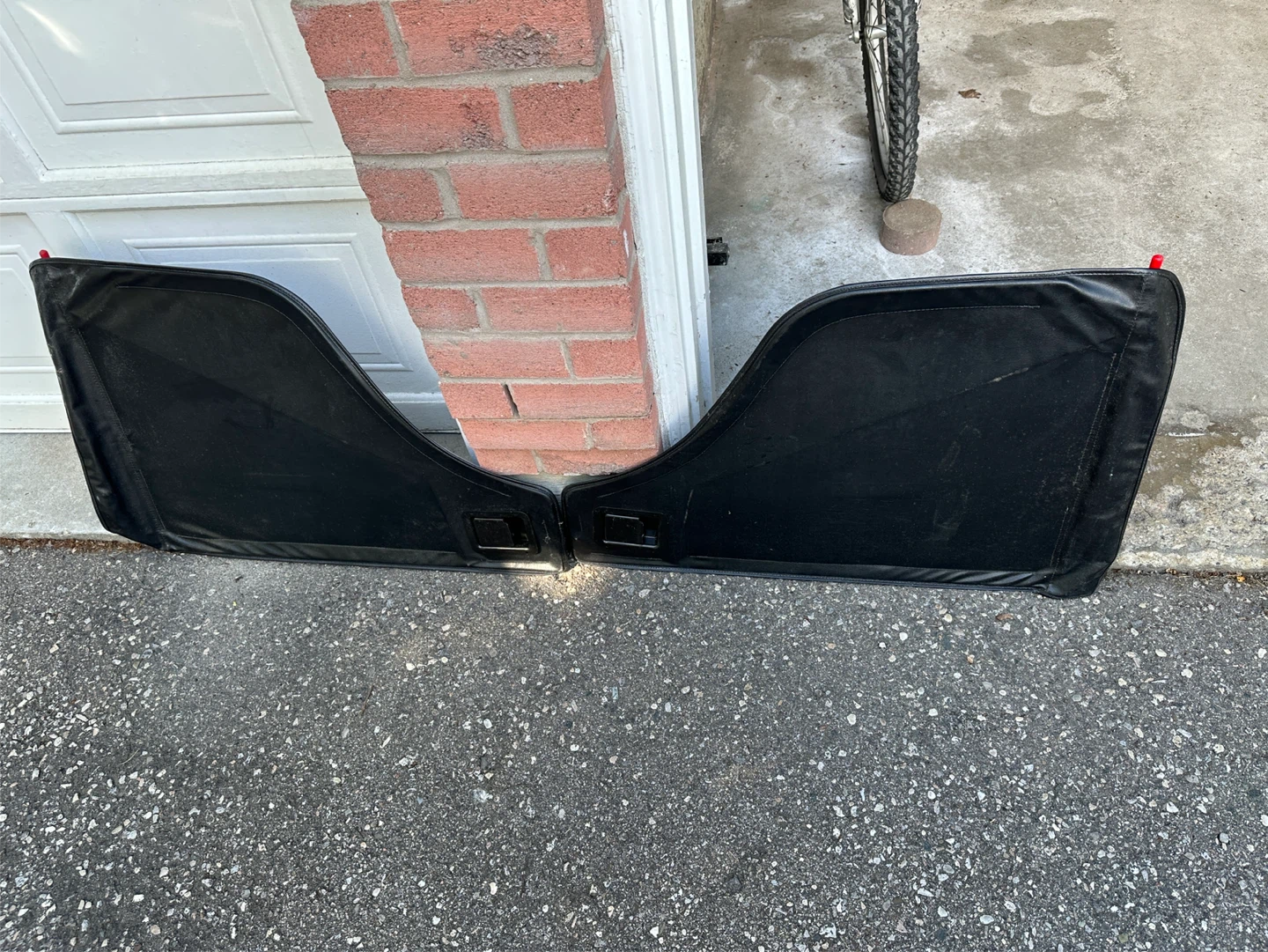 Jeep soft car half door