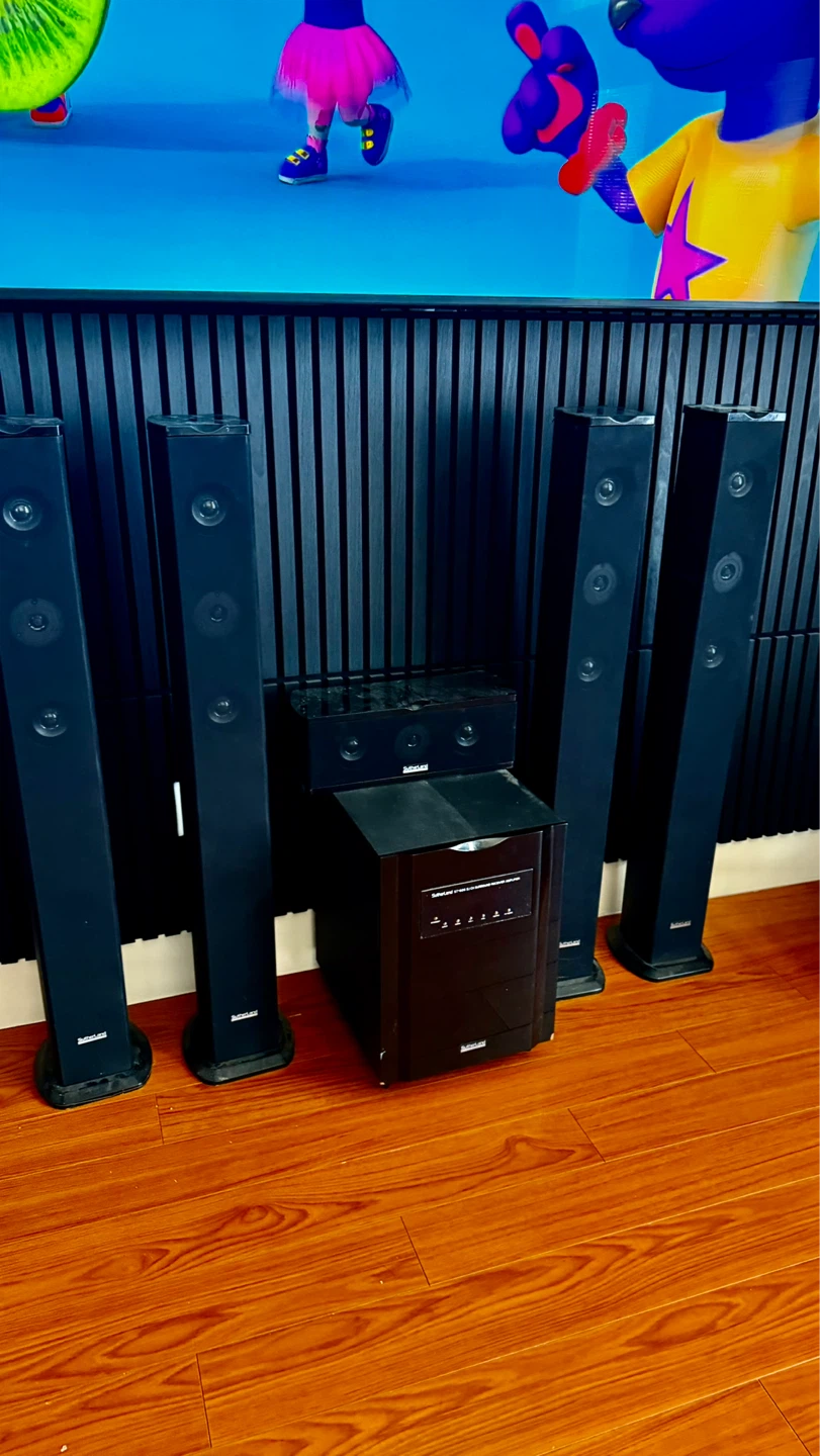 AURALAX 5.1 Surround Sound Speaker System with Subwoofer