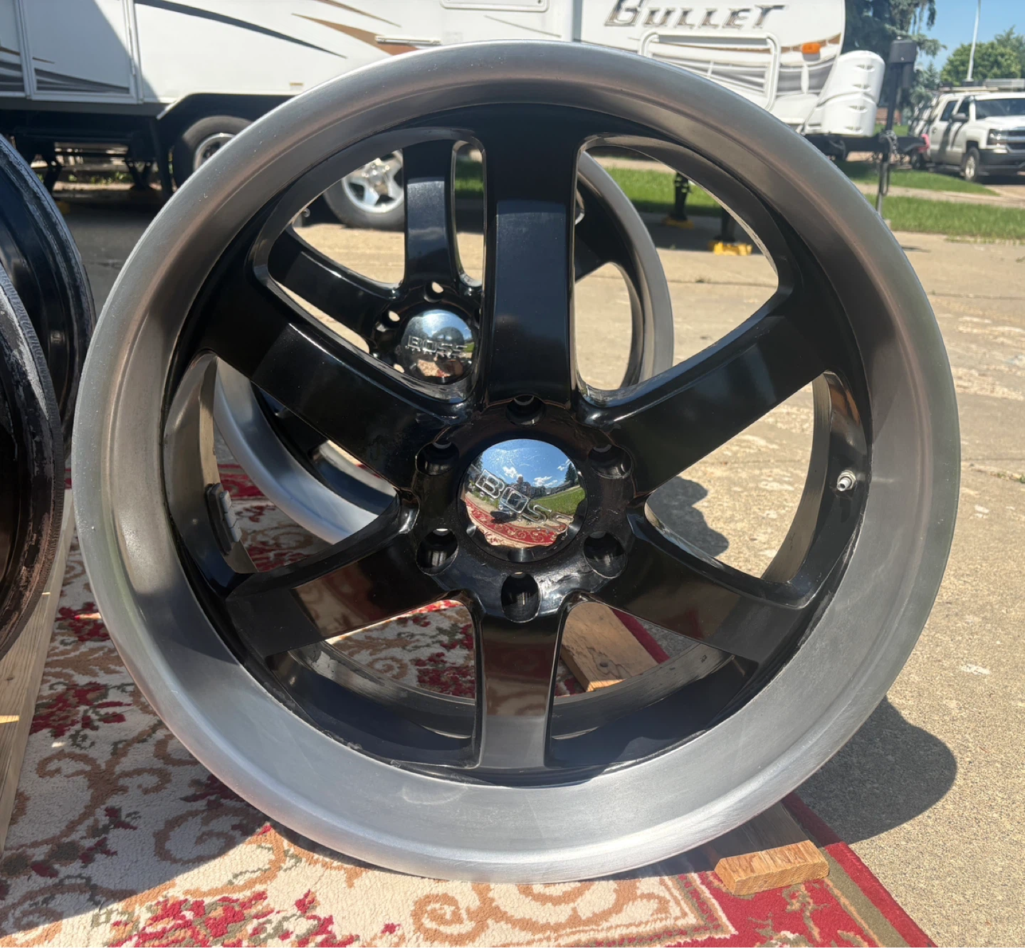 Boss Motorsport Mags, aluminum, 22” x 9”, great condition,