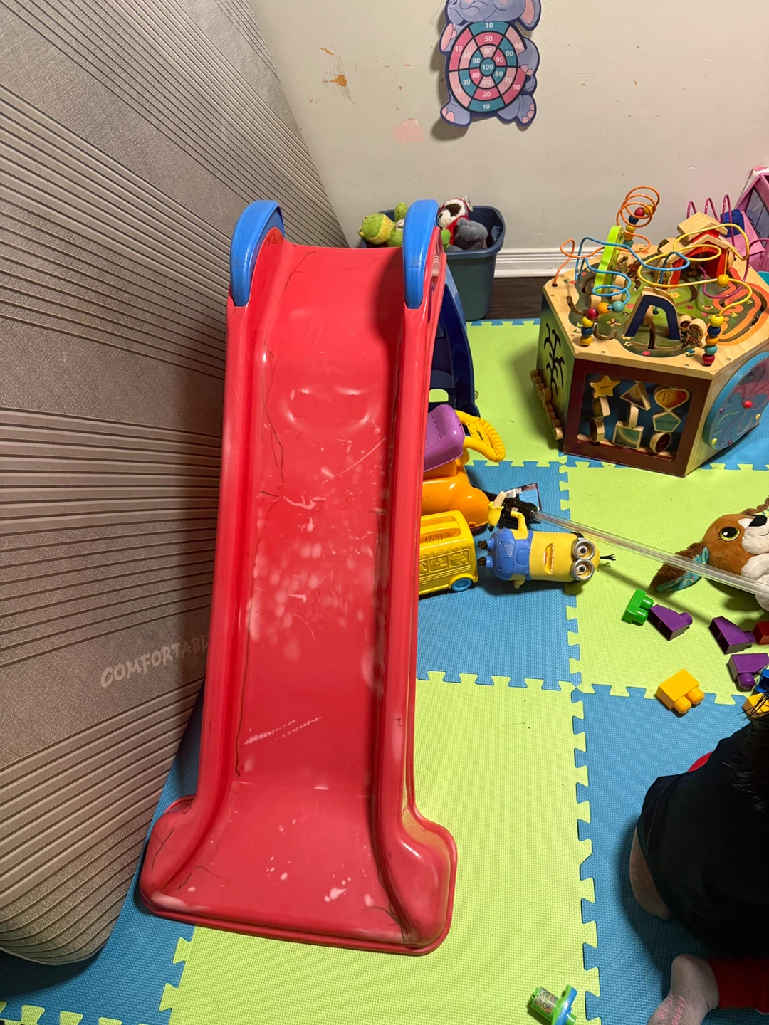 Little Tikes Red Plastic Toddler Slide