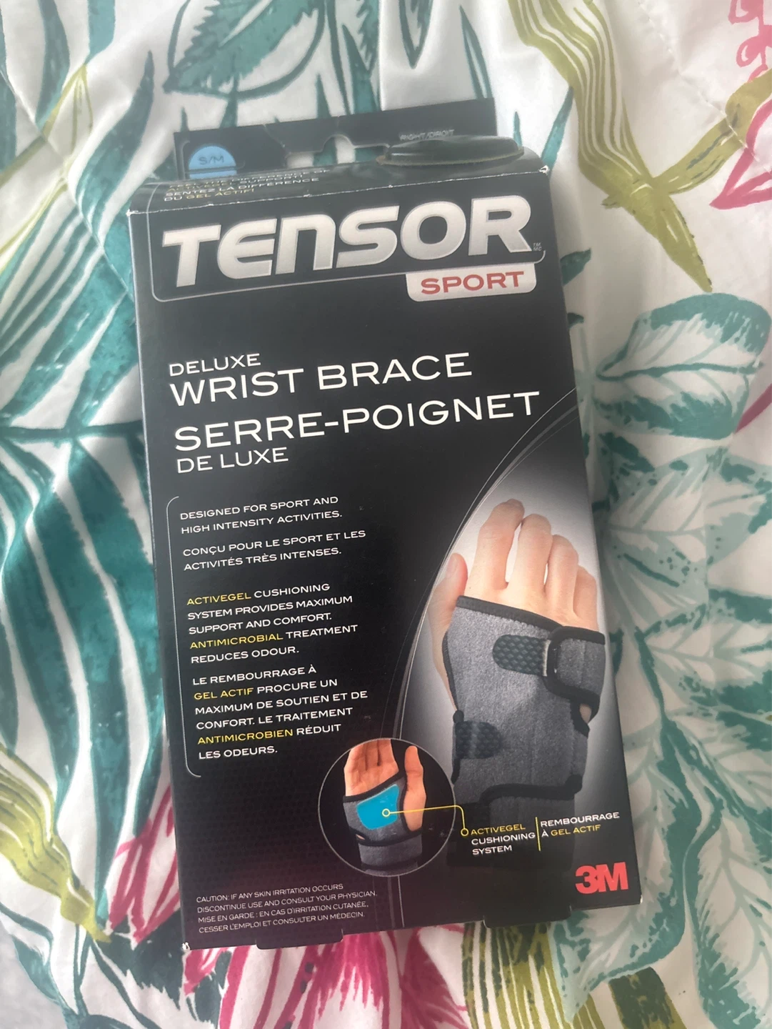 Tensor Sport Deluxe Wrist Brace S/M