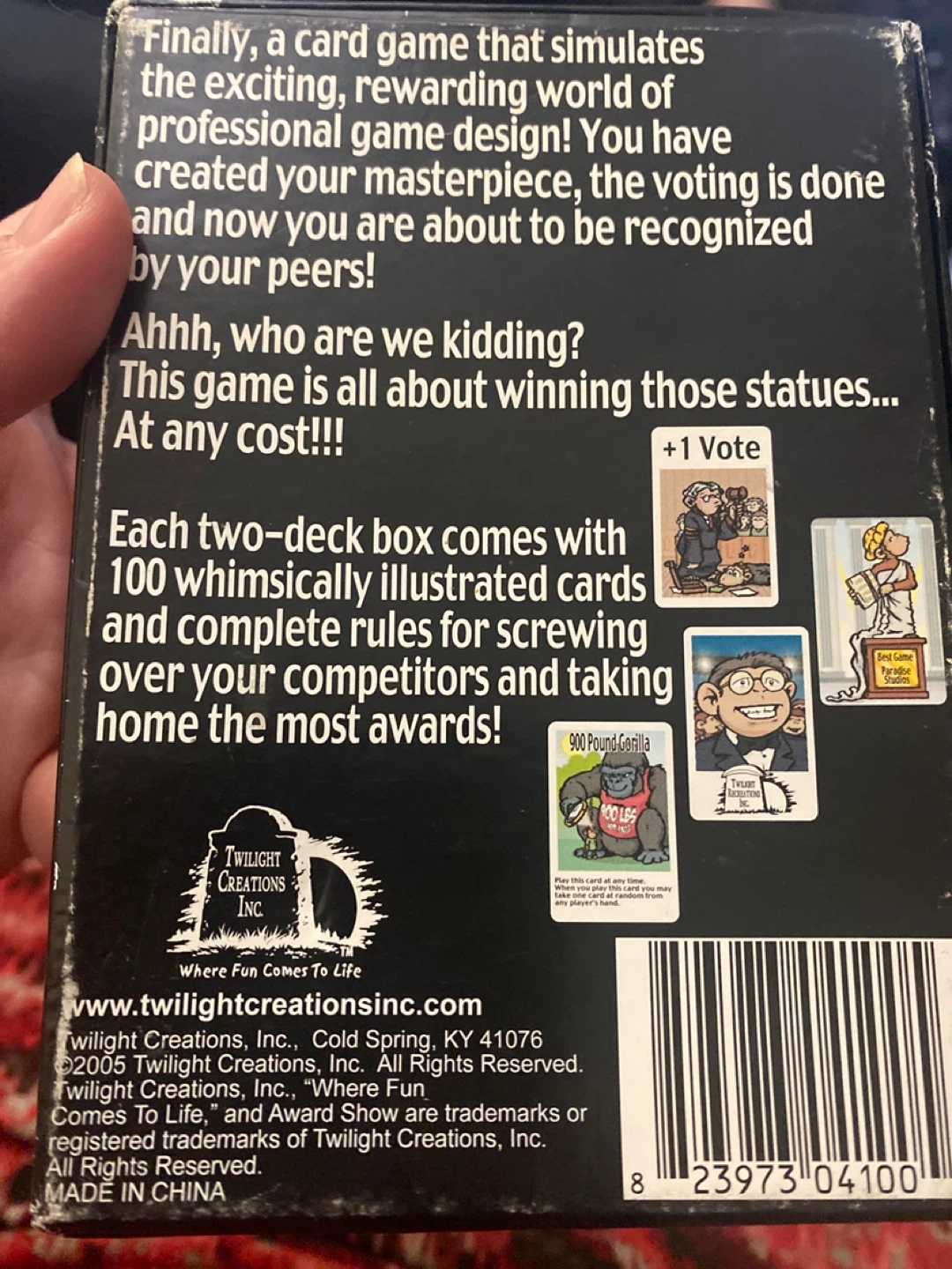 Award Show Card Game - photo 2