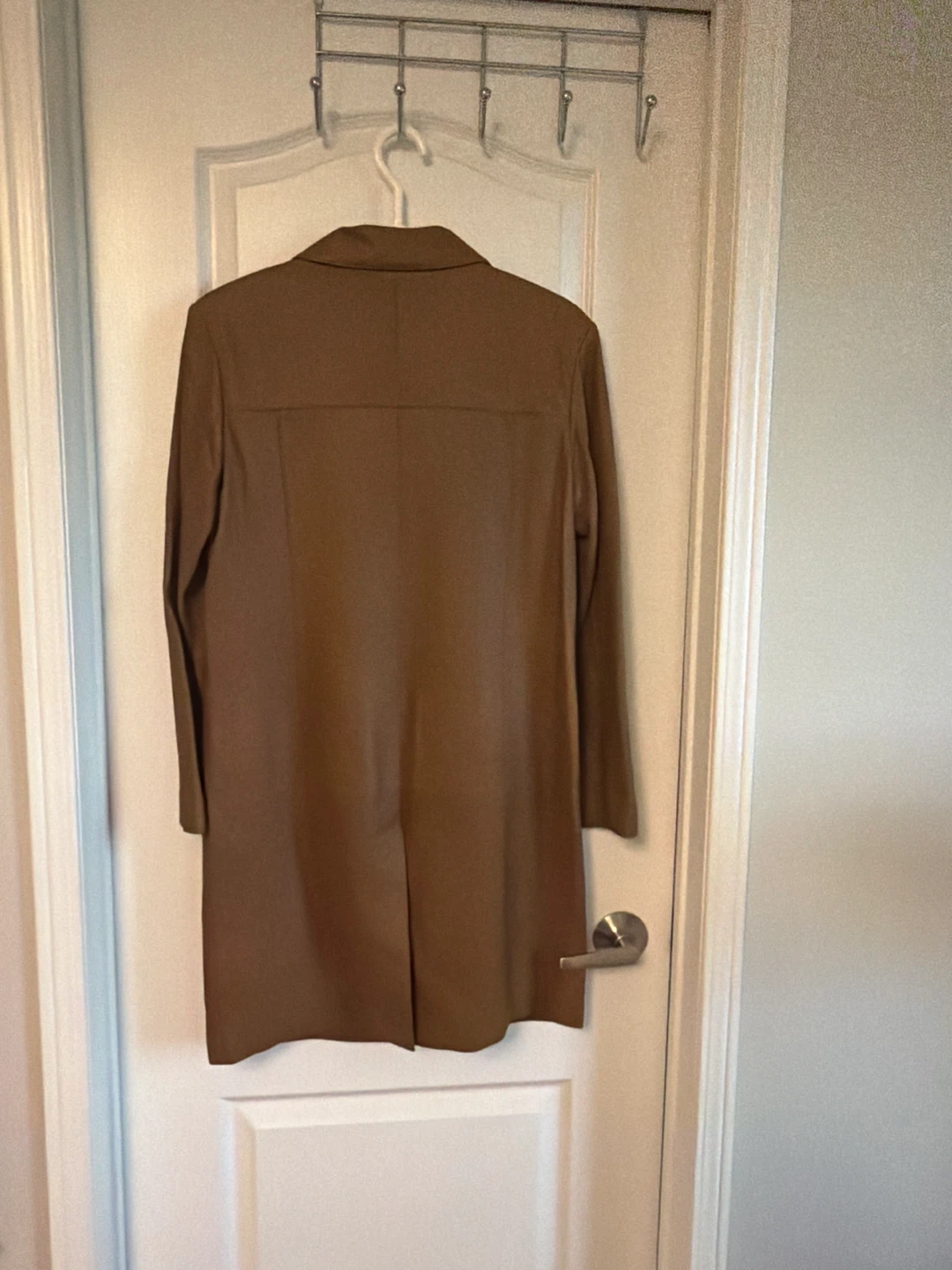 Mercedes Benz Brown Leather Jacket -S - photo 2