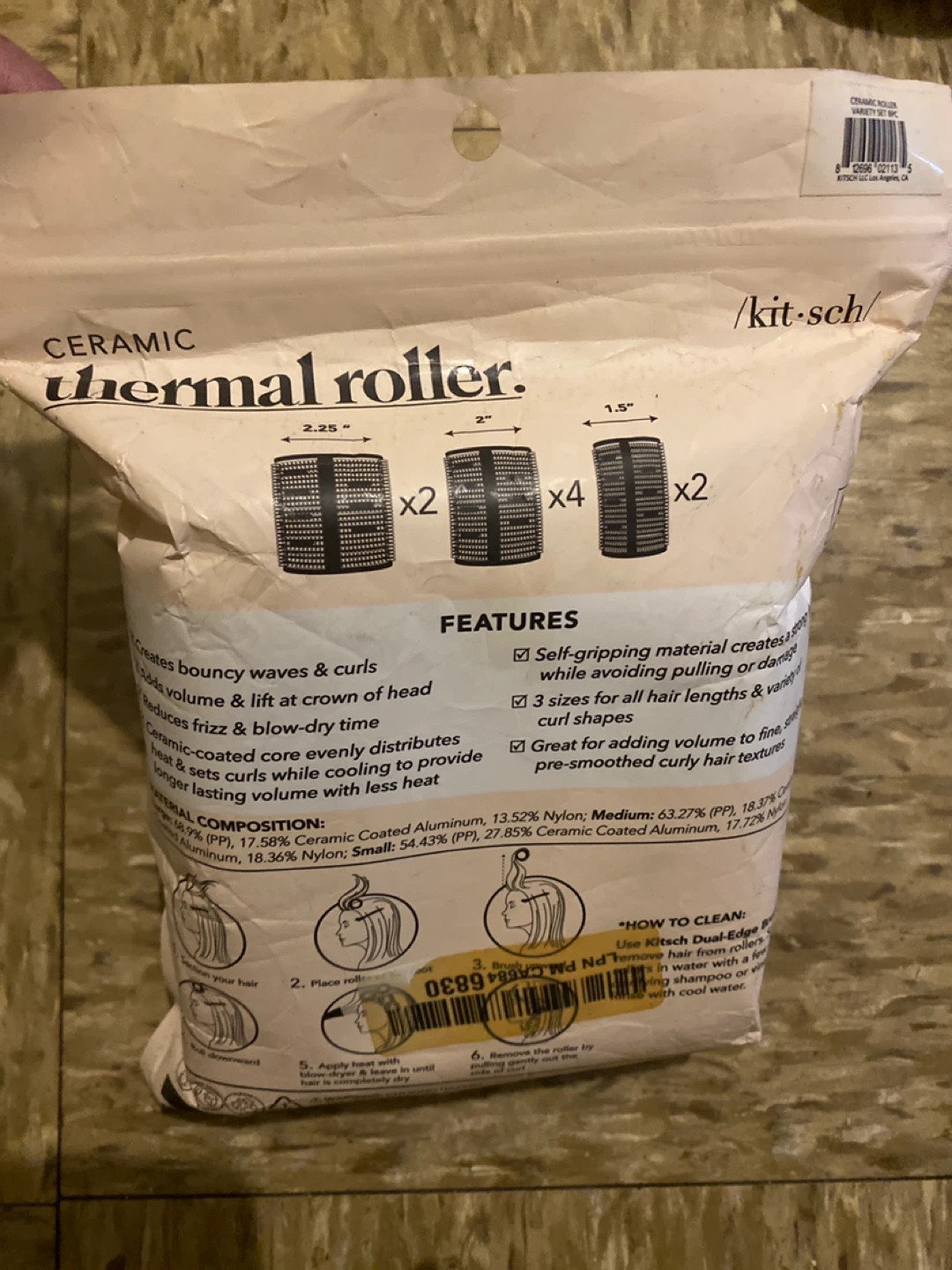 Kitsch Ceramic Thermal Rollers 8 Piece Set - photo 2