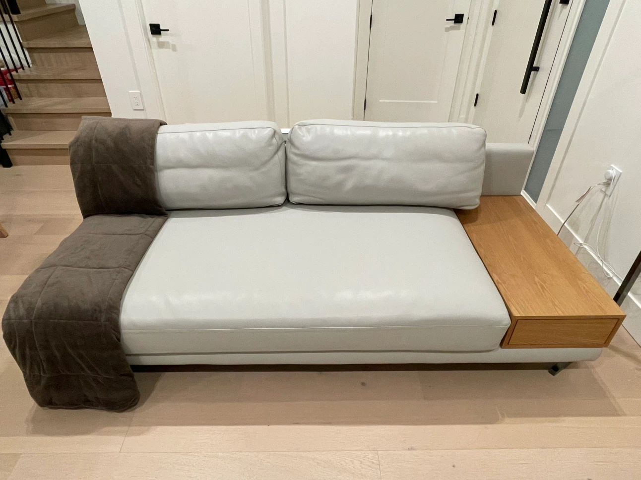 Rove Concepts Dresden Armless Sofa (Leather) - photo 2