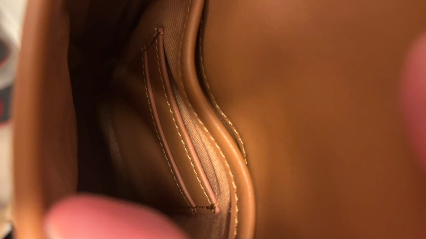Monos Leather Crossbody Bag - Tan - photo 3