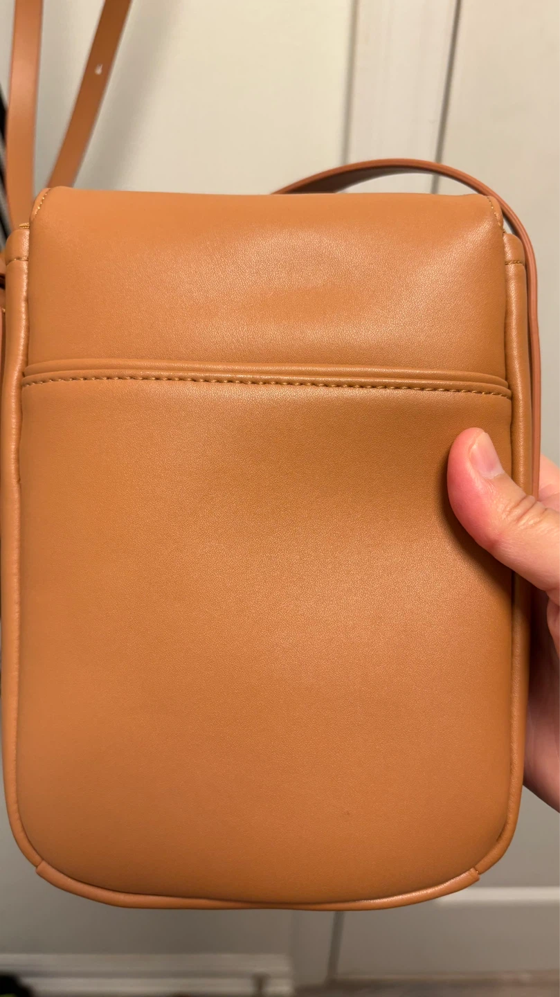Monos Leather Crossbody Bag - Tan - photo 2
