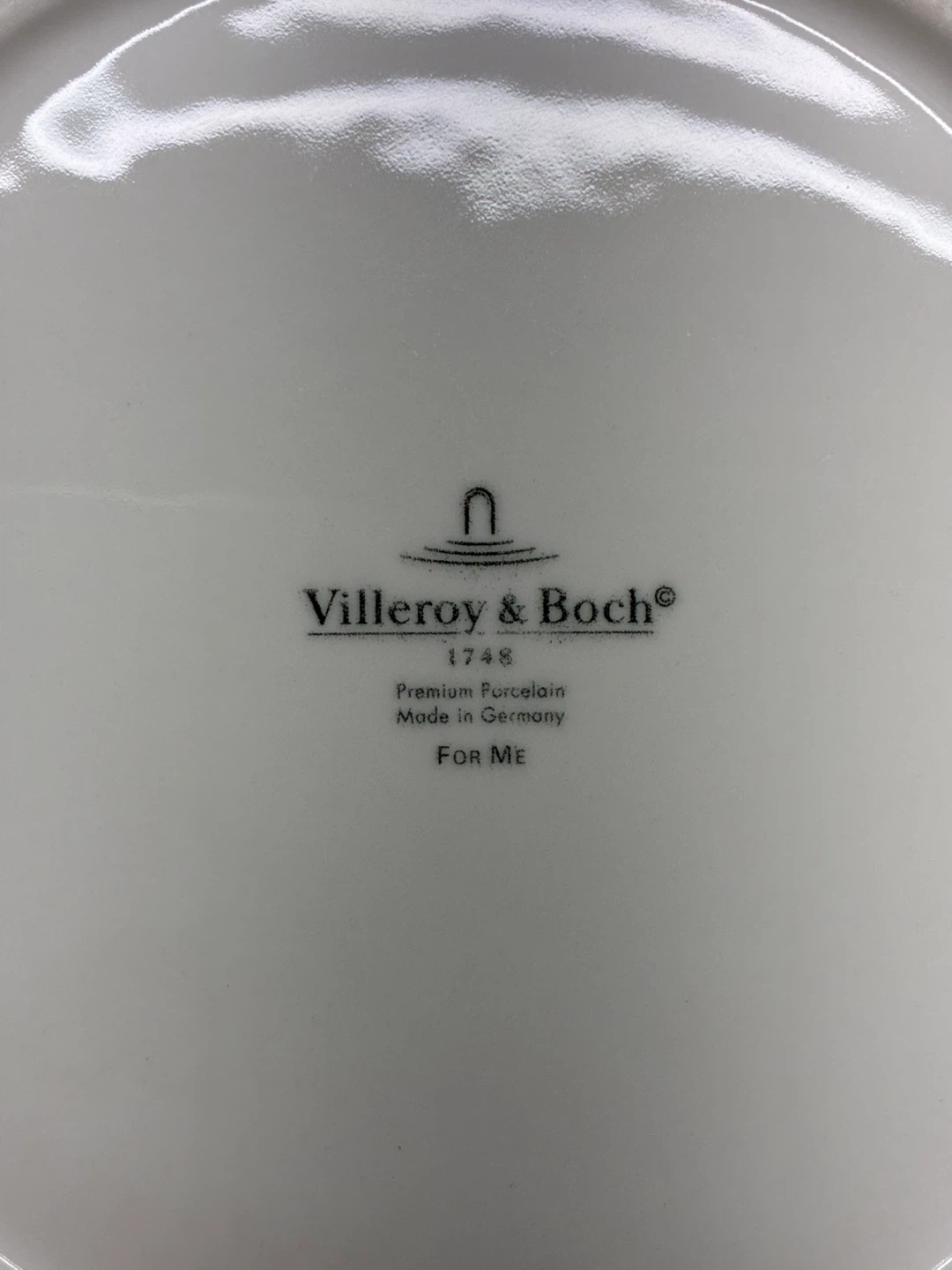 $1 each Villeroy & Boch For Me Dinner lunch plate White - photo 4